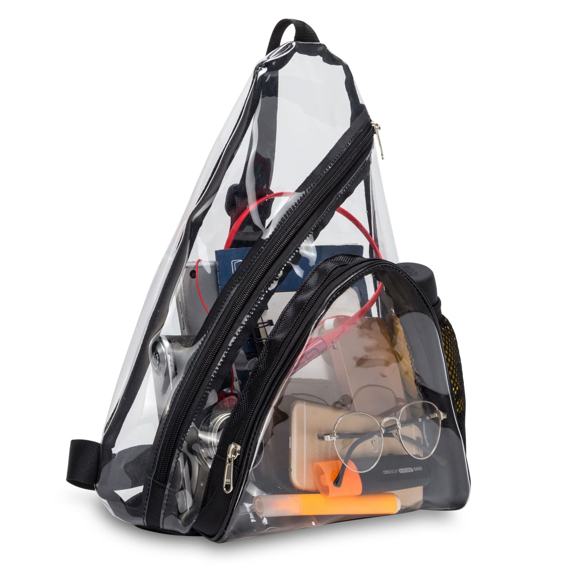 2019 New Cross-Border Transparent Waterproof PVC Crossbody Women's Bag, Fashion Clear Bag, Chest Bag, Shoulder Bag, Custom Made