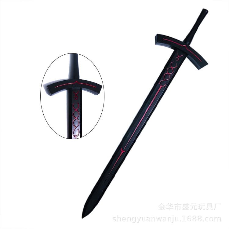 New fate Saber sword destiny guardian night black sword king Arthur's oath of victory sword anime sword model