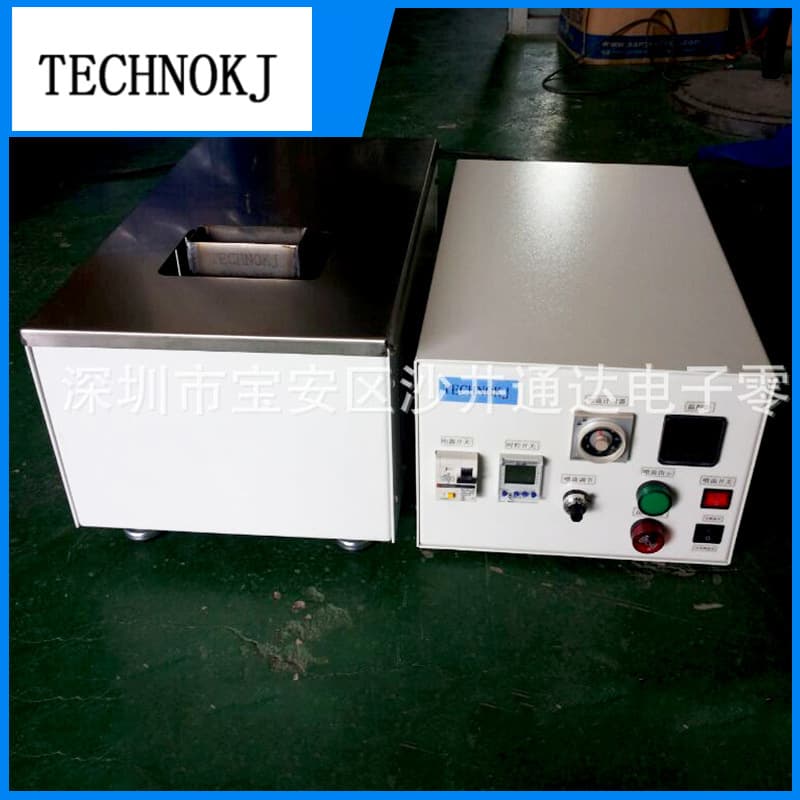 Custom Desktop Mini Automatic Lead-Free Wave Soldering Furnace, Split-Type Lead-Free Titanium Alloy Solder Pot