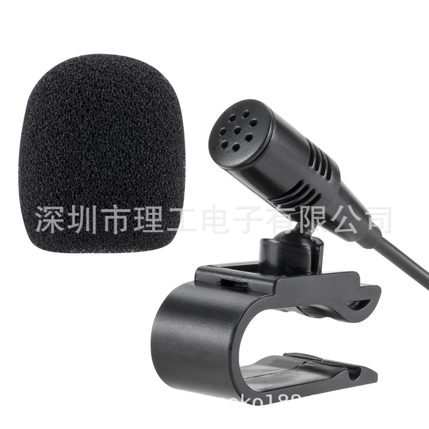 Car 3.5mm External Microphone Navigation Device External Mic Line Microphone