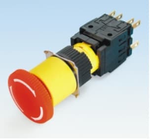 Discounted authentic Taiwan Tend 16mm waterproof emergency stop interlock button TN16-BKR6