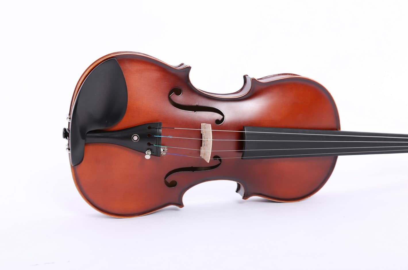 Ebony violin Violin high-end hand-assembled matte edged violin for adults and children