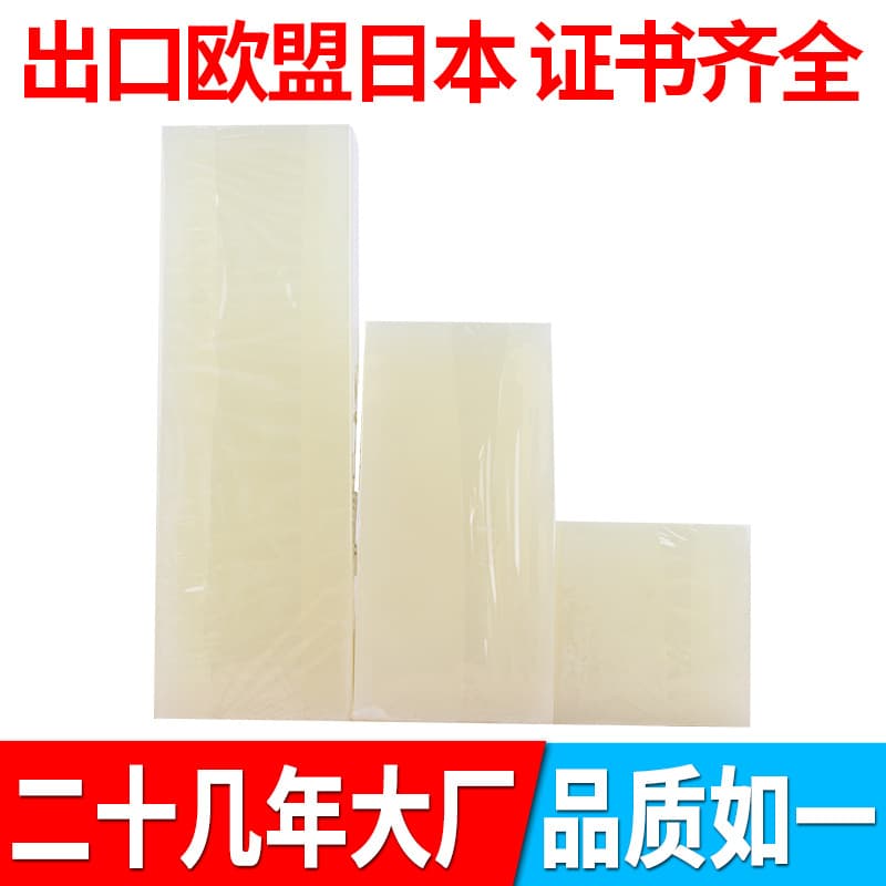 Candle Factory Rectangular Candle Pillar Wax Ivory White Large Candle for Hotel Birthday Wedding Wedding Home Large Candle
