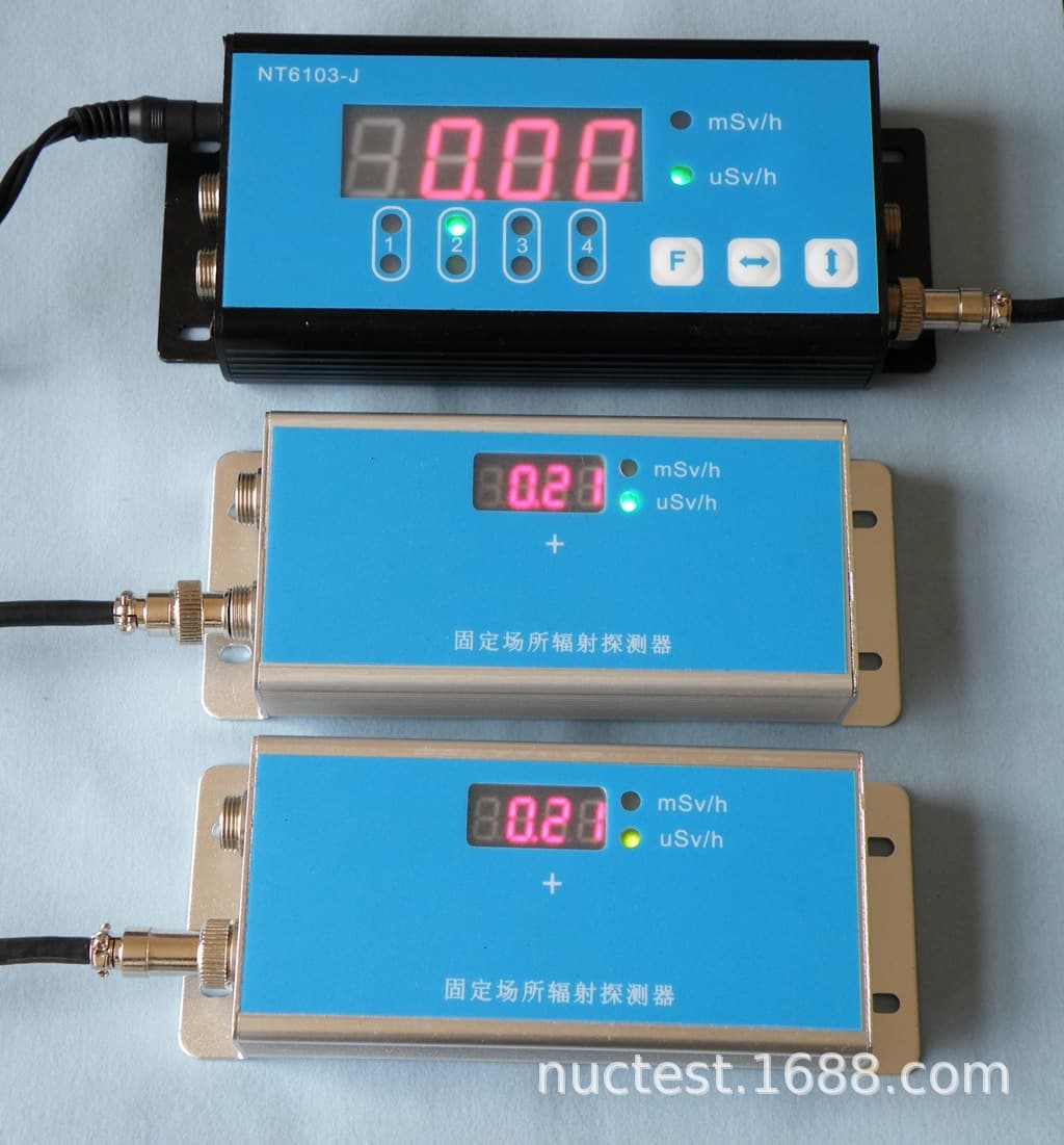 NT6103J type four-channel online radiation measuring instrument nuclear radiation alarm ray alarm radioactive
