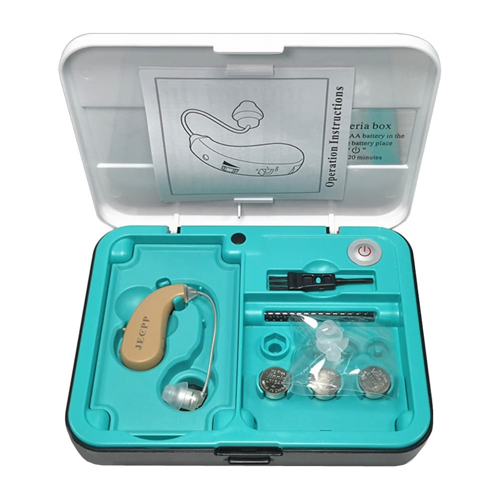 KXW210 hearing aid headphones, sound amplifier for seniors and athletes