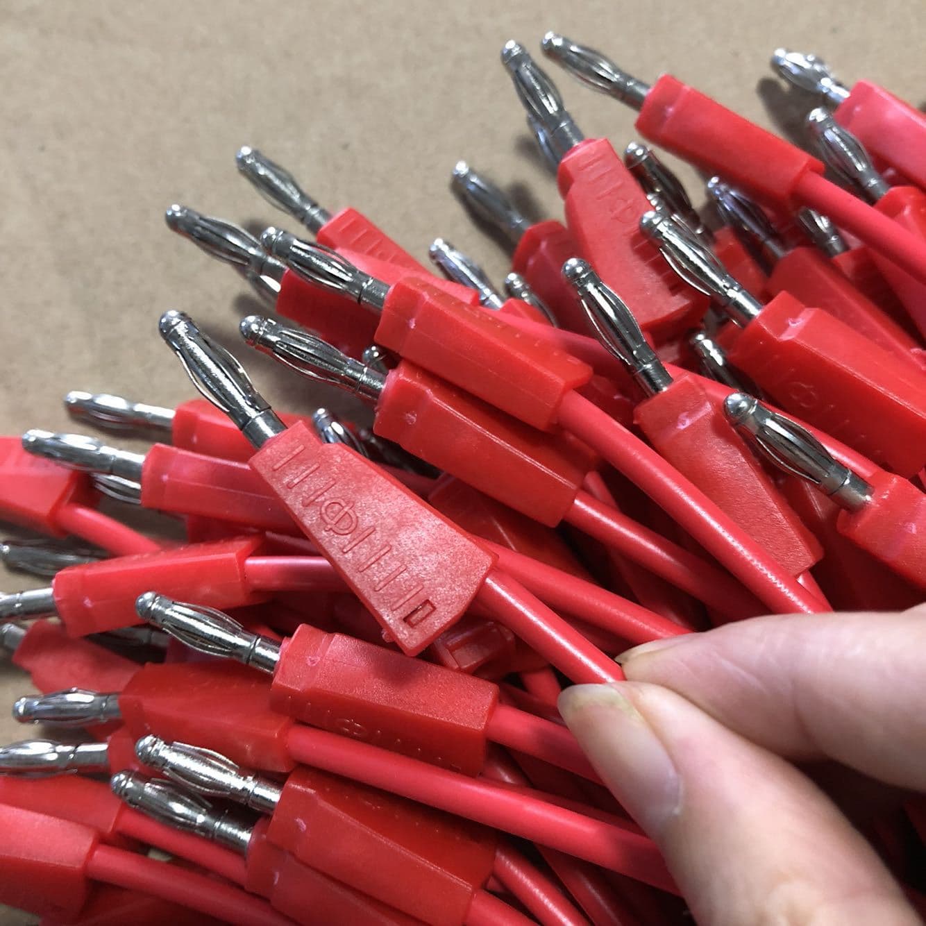 4mm Stackable Lantern Head Wires, Test Leads for Physics Experiments