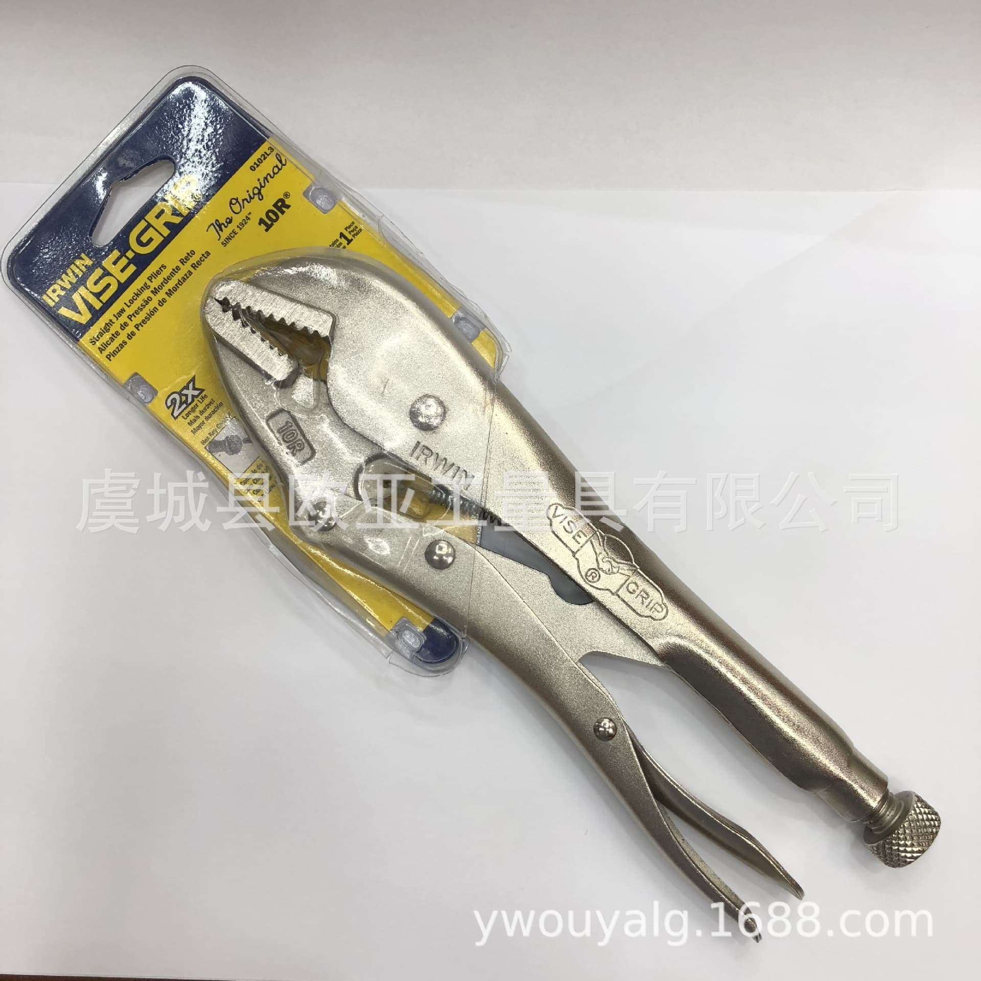 Locking pliers VISE-GRIP smooth handle locking pliers three-pin style straight mouth R-type locking pliers complete styles