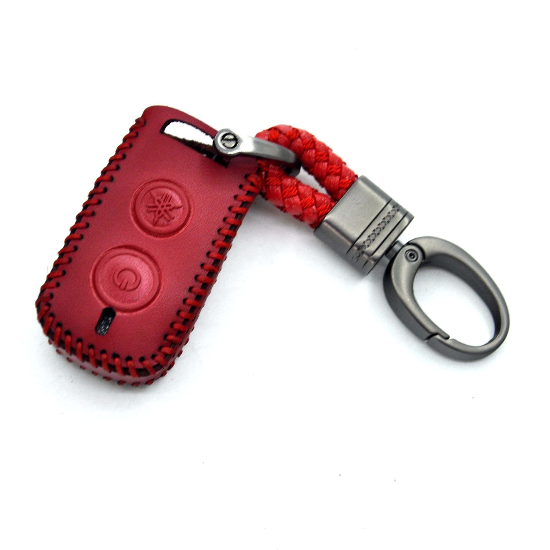 Yamaha YAMAHA NVX155 QBIX AEROX JAUNS XMAX300 Motorcycle Leather Key Fob Case