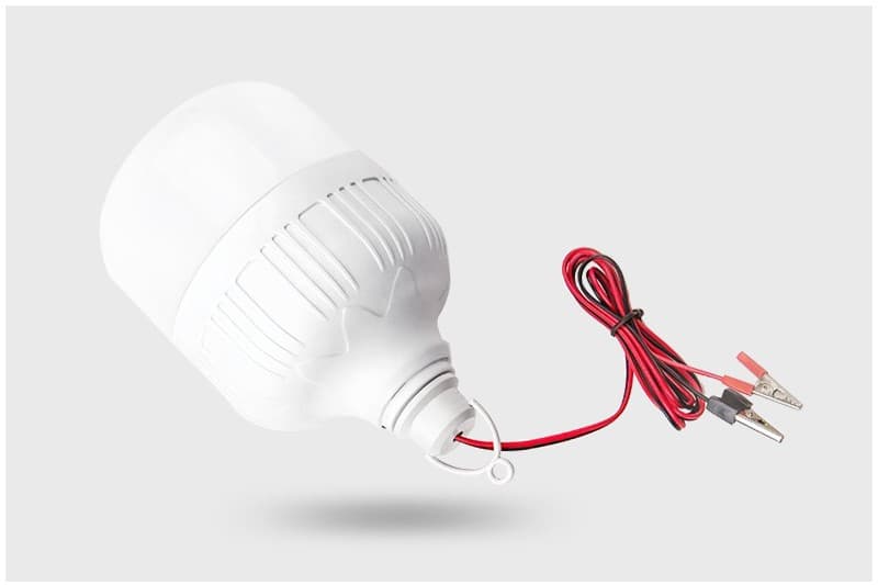 Premium Bulb 12V, Stall Battery Light, Low Voltage Bulb with Clip Wire