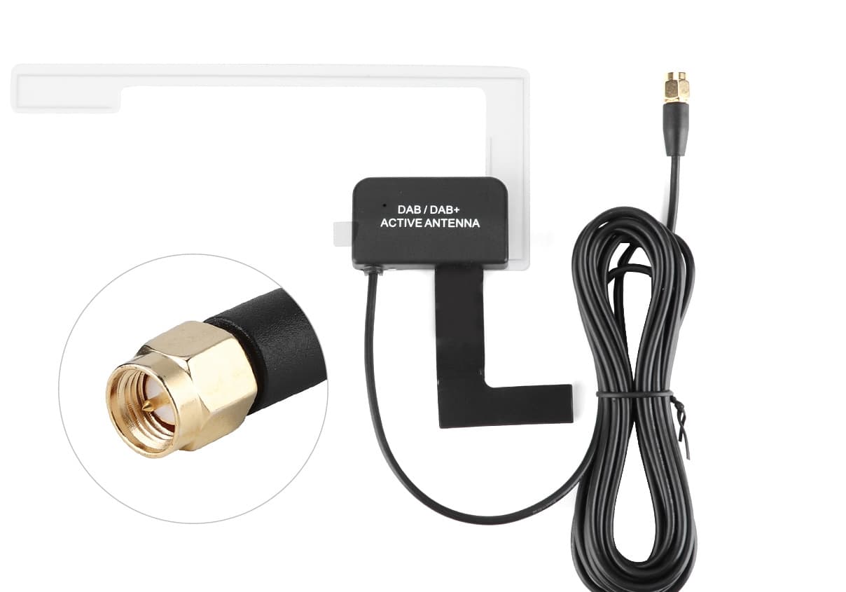Vehicle-mounted DAB European Digital Broadcast Antenna, Glass-mounted Antenna, Invisible Antenna, High-gain Antenna