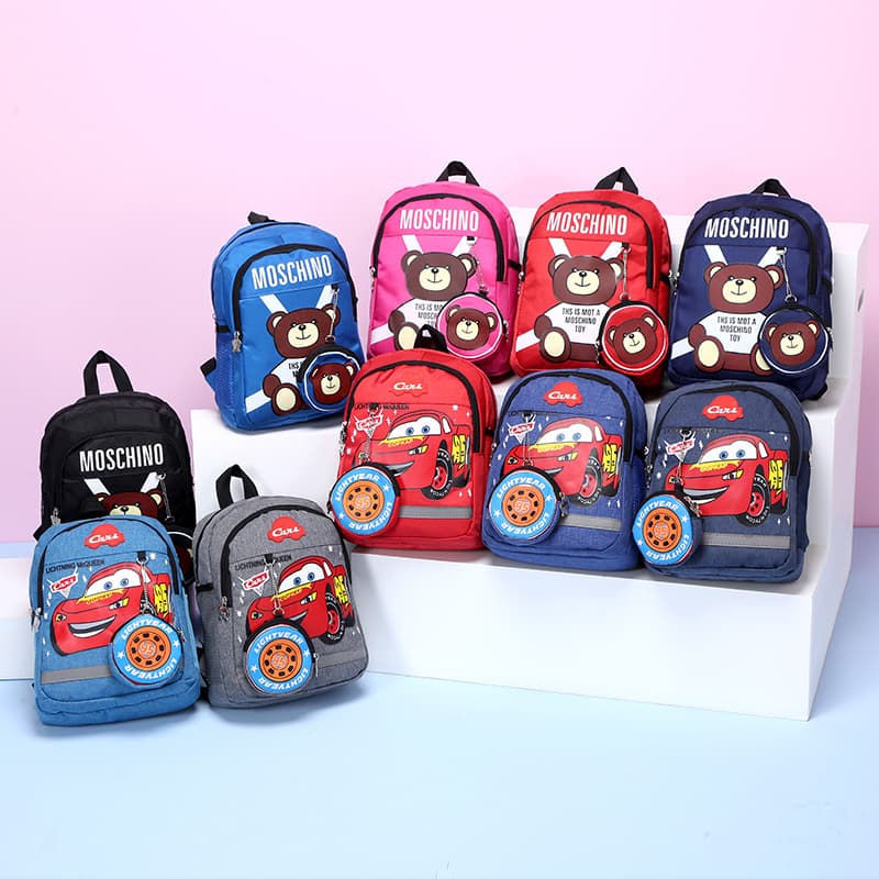 New Children's Backpack for Kindergarten Boys, Cartoon Spider-Man, Ages 3-5-6, Toddler Backpack for Small and Middle Classes