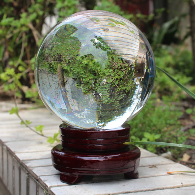 Crystal crafts K9 transparent crystal ball personalized crystal ball ornaments decorative creative ball living room office ornaments