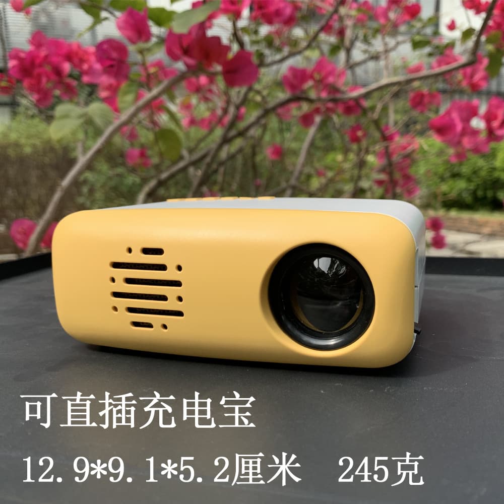 2019 new LED home entertainment mini portable early childhood education cross-border foreign trade projector hot e-commerce model