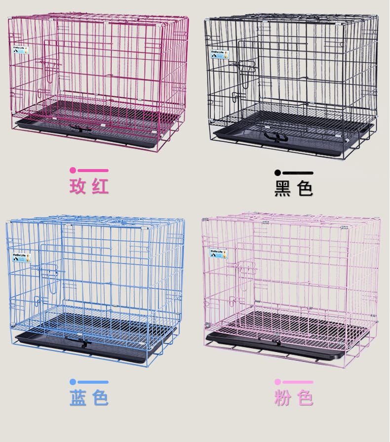 Dog Cage Indoor Small Medium Giant Dog Cat Cage Home Rabbit Cage Dog Cage Pet Supplies Dog Fence Enclosure