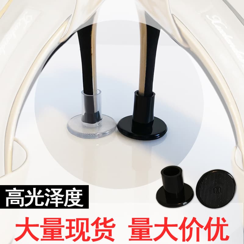 High Heel Shoe Protector Cover Anti-noise Round Heel Nail Cap Silent Shoe Wear Protection Accessory