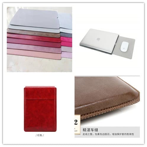 Factory Direct Apple MacBook Laptop Sleeve Case Tablet Protective Leather Cover Customizable