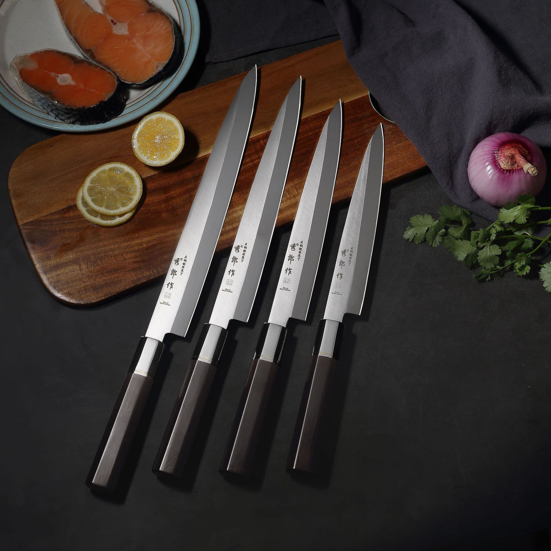 Japanese Sashimi Knife, Japanese Cuisine Knife, Sashimi Knife, Salmon Knife, Yanagiba Knife, Sushi Knife, Kiritsuke Knife