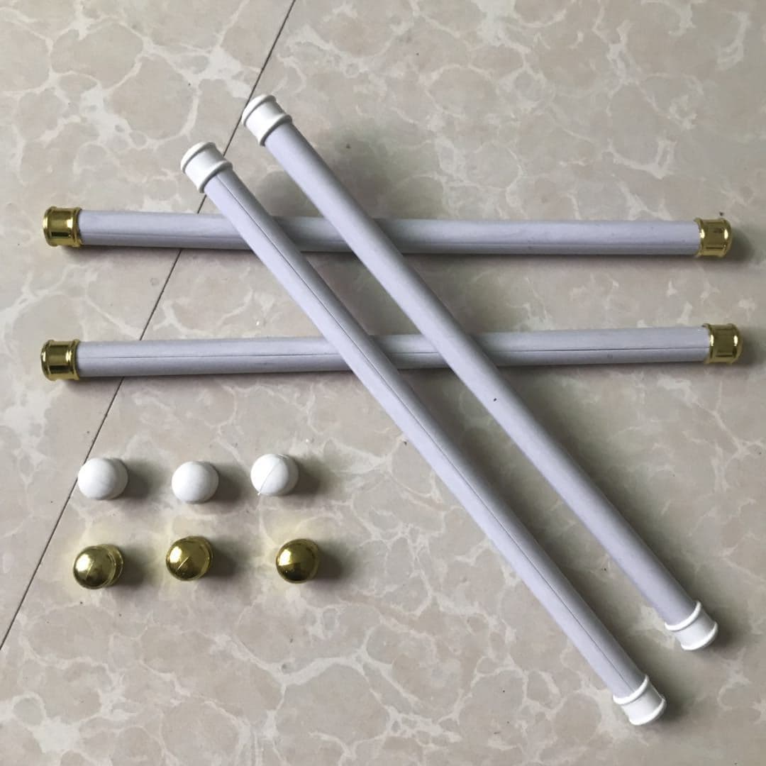 Manufacturer's Hot Selling Recommendation: Plastic Calendar Strips, Poster and Picture Hanging Scroll Accessories, Round Calendar Scrolls, PVC Plastic Rigid Tubes