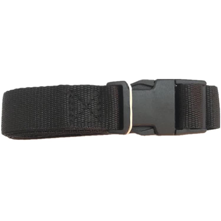 In-stock straight black travel case safety belts, pull-handle suitcase tie-downs, and luggage packing straps.