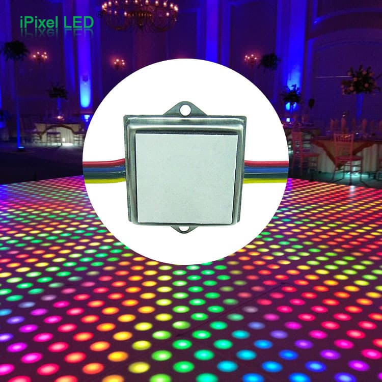 LED Module 12V Waterproof 5050 Square Iron Shell Full Color Changing Module for Advertising Light Box and Illuminated Signage Light Source