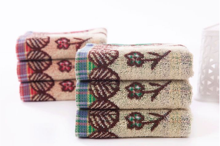 Jinhao children's towels, pure cotton, cute rectangular shape, soft and absorbent, perfect for baby and kindergarten use.
