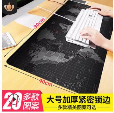 Lock Stitch Gaming Mouse Pad Large Stitched Personalized Mouse Pad Thickened Office Desk Mat Keyboard Pad
