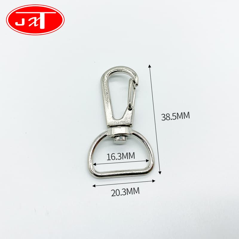 Customizable hardware hooks, metal fastener hooks, in-stock spring hooks, and pet round tail dog buckles.