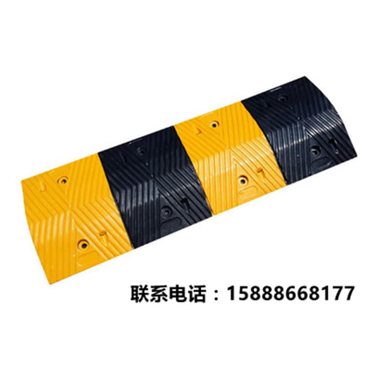Road Specific Speed Bump Rubber Highway Deceleration Plate Car Parking Ramp Speed Limit Buffer Strip Cast Steel Speed Hump