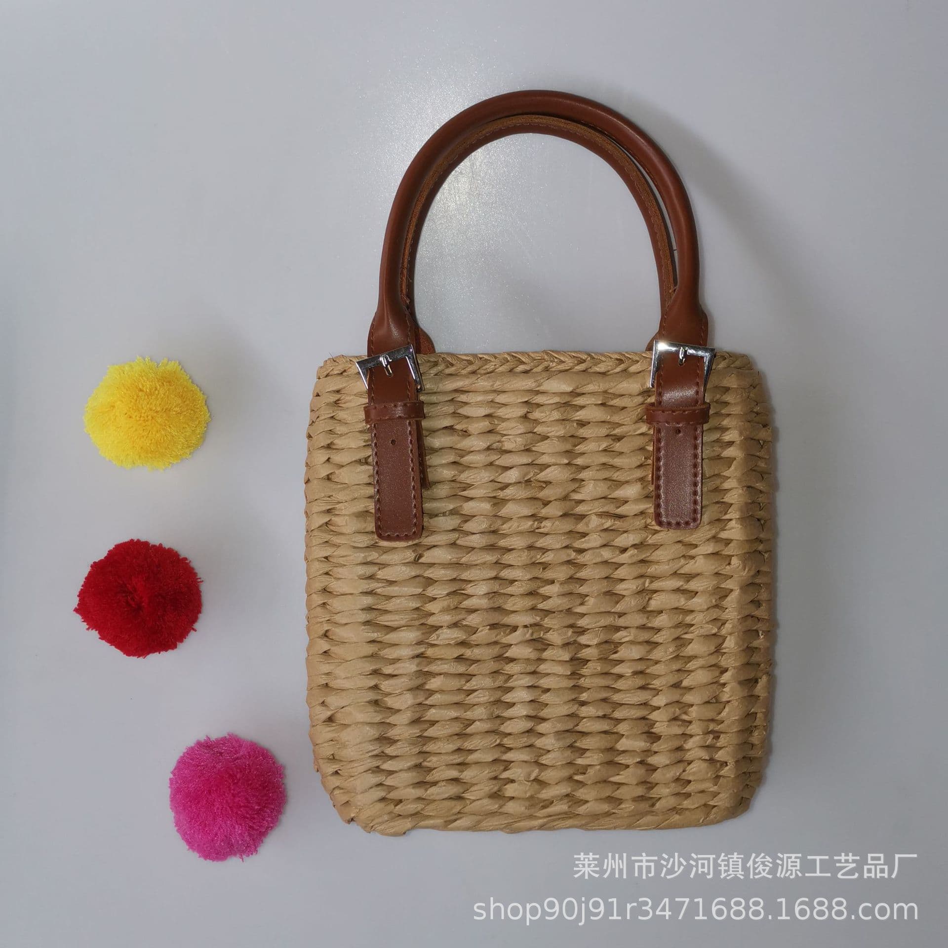 2020 New Straw Bag, Same as Korean Style Handbag, Cute Phone Bag, Urban Casual Women's Bag