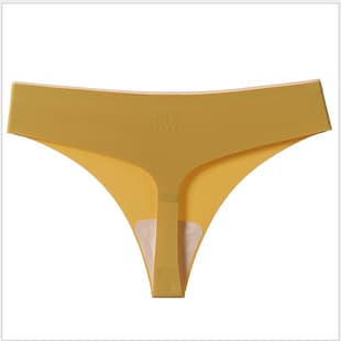 Pure Cotton Ice Silk Seamless Panties for Sports Yoga, OEM Custom Manufacturing