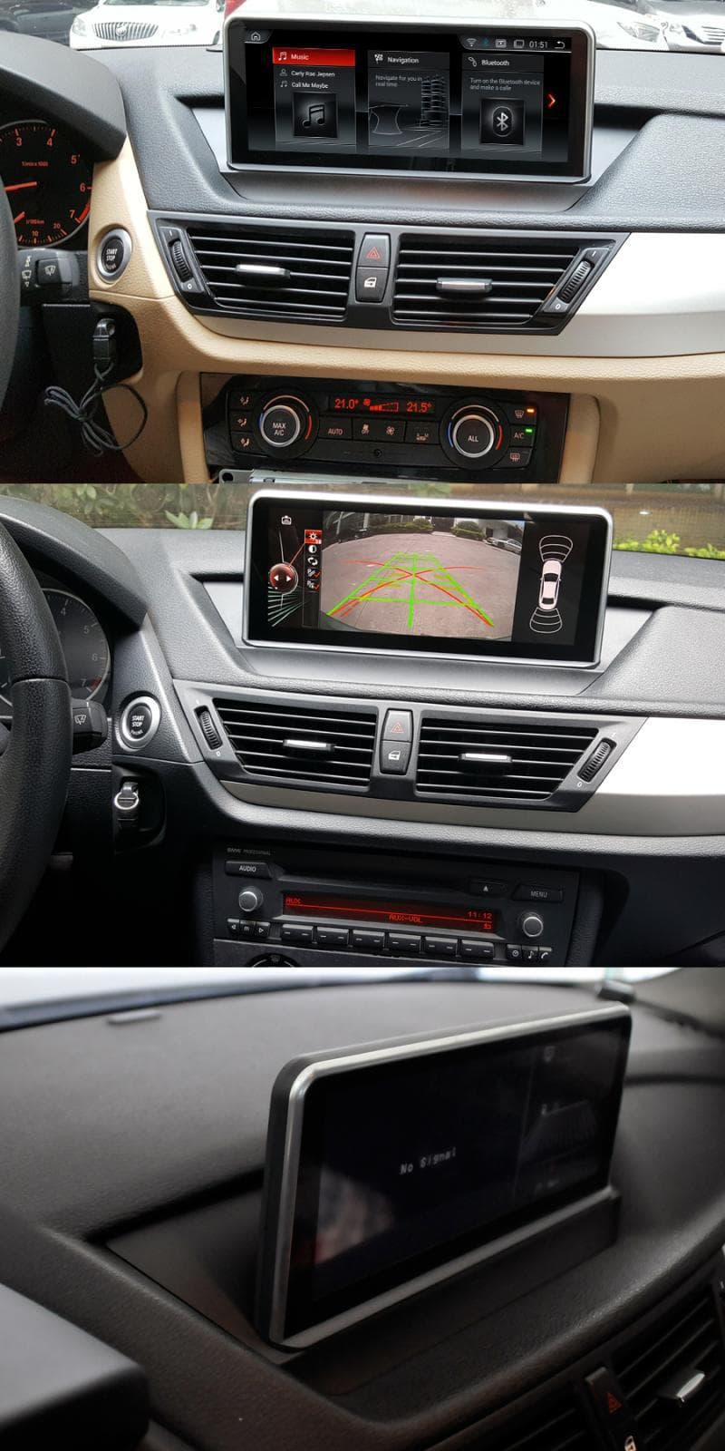 Compatible with BMW X1 E84, X5/X6 E70/E71, E53 with iDrive F15 BMW Large Screen Navigation