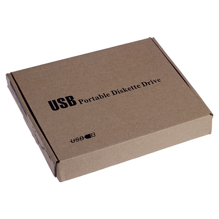 USB floppy drive, portable USB floppy drive, 1.44M FDD, compatible with both laptops and desktops.