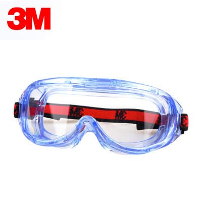 Original Genuine Labor Protection 3M 1623AF Eye Protection Anti-Fog Anti-Chemical Goggles Anti-Splash Protective Glasses