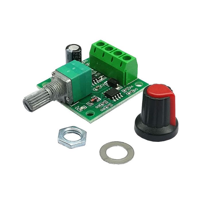 PWM DC motor speed controller, 1.8V, 3V, 5V, 6V, 12V, 2A speed control switch, switching function 1803BK