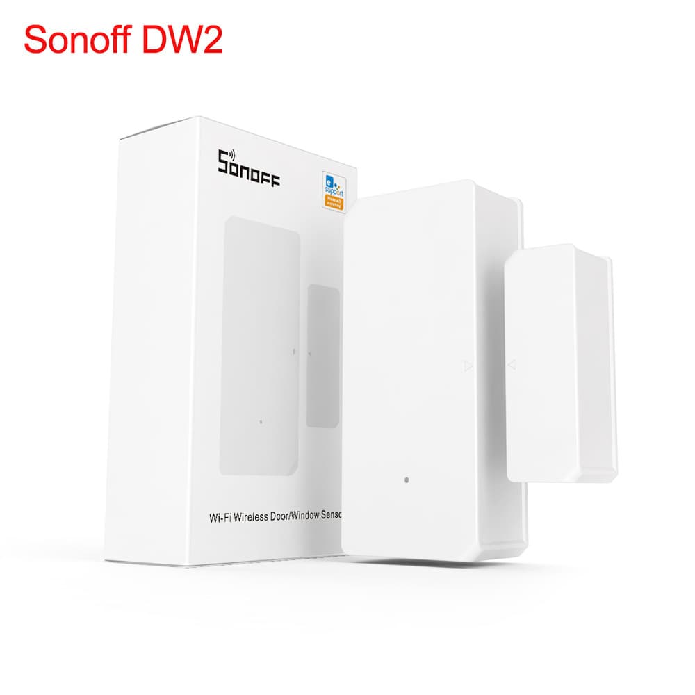Sonoff DW2 Wireless WiFi Door and Window Sensors: Gateway-Free Smart Home Control for Cross-Border Applications