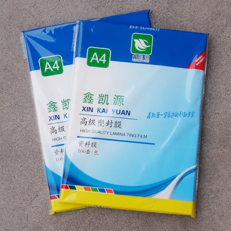 A4 Laminating Pouches 4-15 mil Photo Film Laminating Sheets 100 Sets/Pack Laminating Supplies