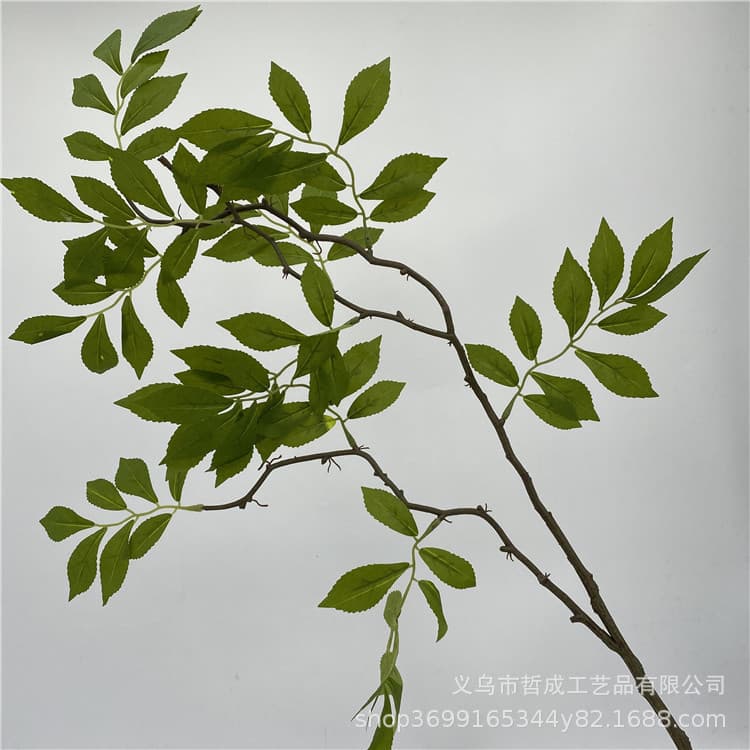 Artificial Locust Leaf silk cloth Maple Leaf artificial tree autumn decoration decoration fake leaf engineering landscape flower arrangement green plant