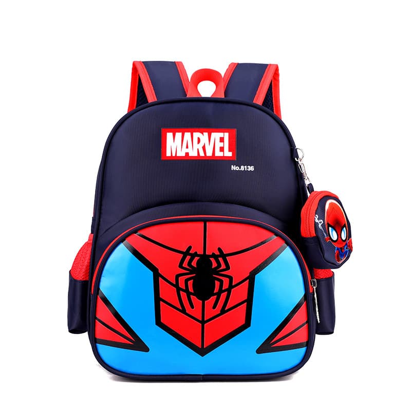 Factory Wholesale 2021 New Spider-Man Kids Backpack for Kindergarten Boys and Girls Cute First Grade Children