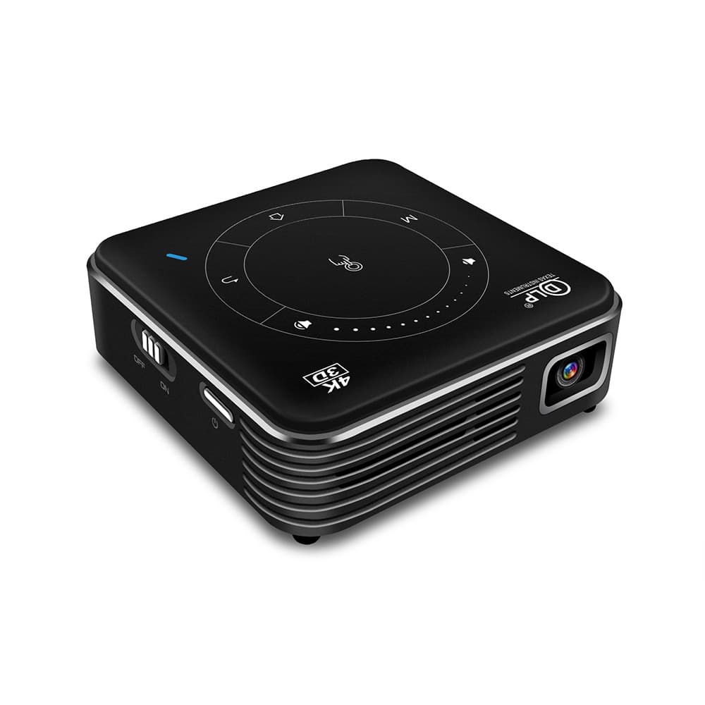 New Pocket Small P11 Projector 4G 32G HDMI Input Supports 3D Mobile Screen Mirroring 4K Video Decoding