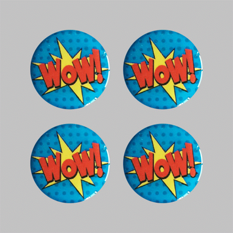 Custom PVC Crystal Doming Stickers, Cartoon Epoxy Resin Labels, Automotive Doming Emblem, Doming Process Manufacturer