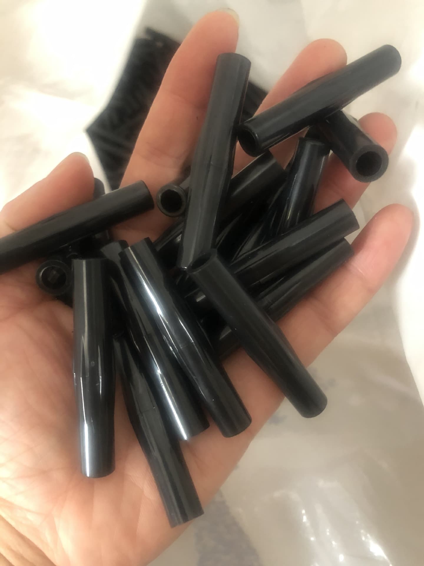 Direct Factory Flagpole Accessories, Fiberglass Rod Connectors, Extension Sleeves, ABS Plastic 6mm Clips
