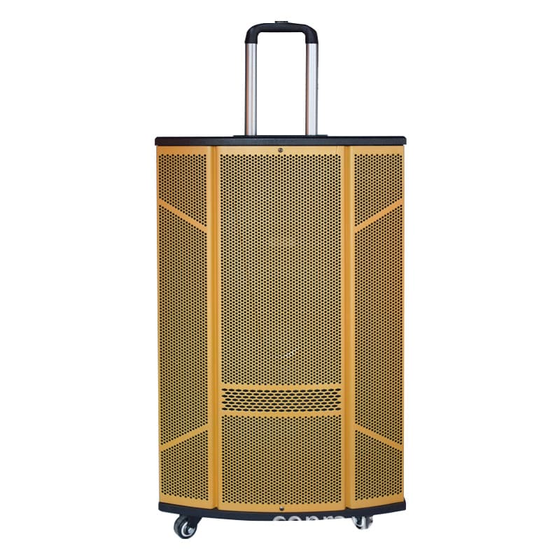 Factory First-Hand Supply 15-Inch High-Power Outdoor Audio Square Dance Bluetooth Speaker Trolley Portable Karaoke Speaker