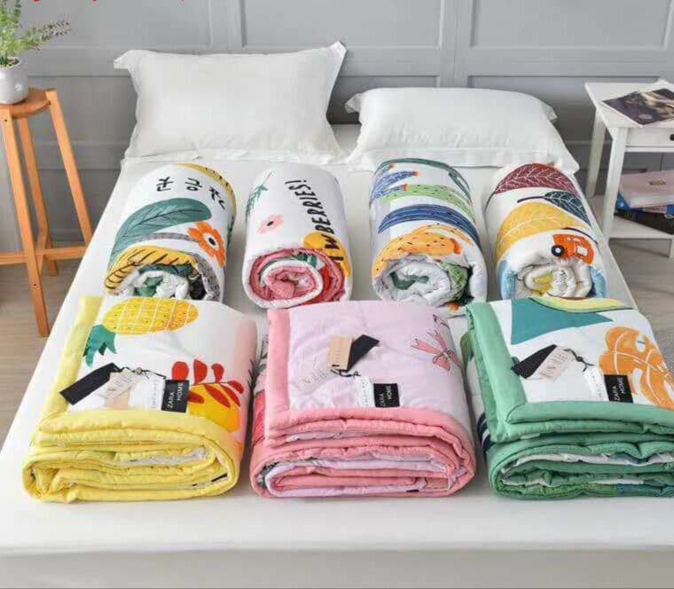 Manufacturer Wholesale Summer Cooling Quilt, Air Conditioning Duvet, Conference Sales Gift, Summer Quilt Promotion Event Opening Giveaway, Multiple Patterns