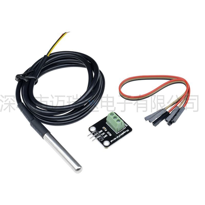 Waterproof DS18B20 Temperature Sensor Module Electronic Building Blocks Kit for Arduino Raspberry Pi