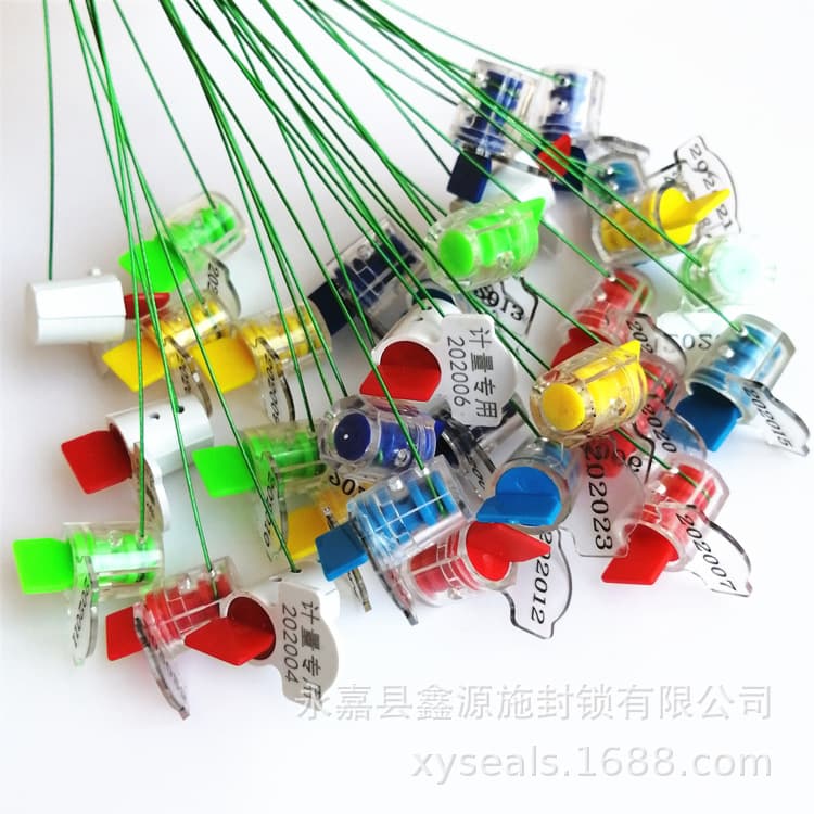 Factory direct sales of lead seals, plastic seals, wire seals, sealing and security seals, and electronic seals. Bulk discounts available.