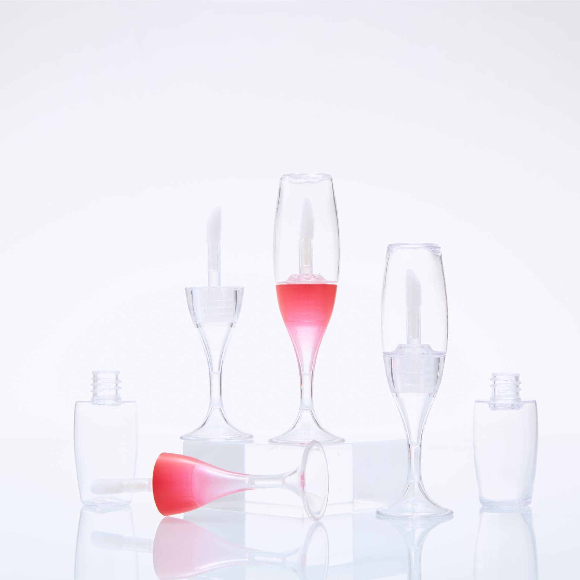 Mini Wine Cup Lipstick Lip Glaze Lip Gloss Tube Cosmetics Cross-border Hot Sale Lipstick Packaging Materials
