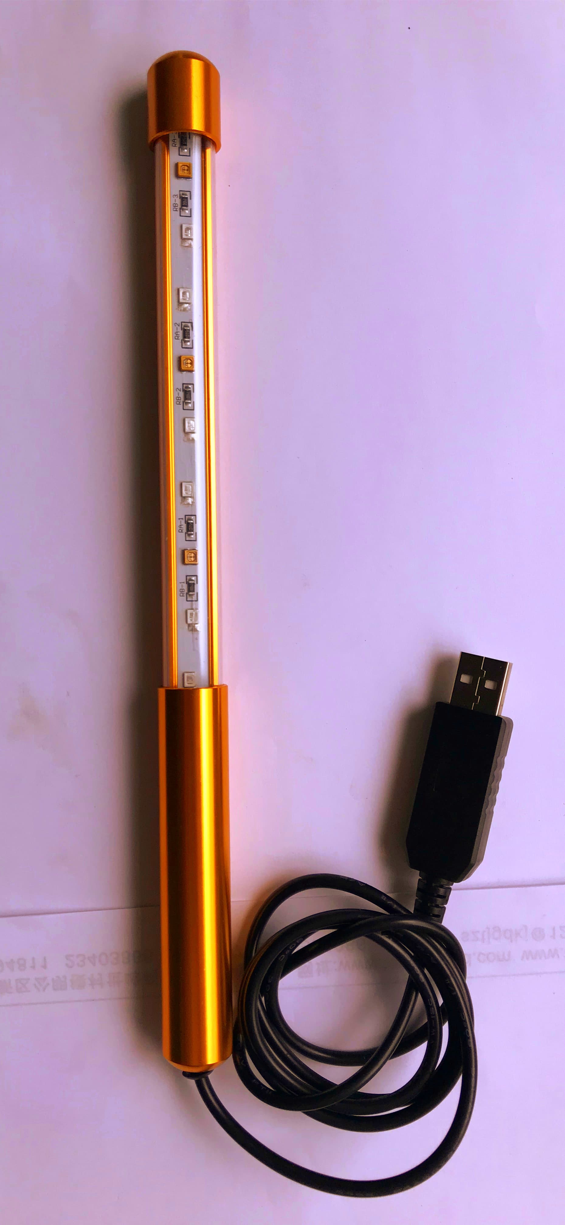 Ultraviolet Sterilization Disinfection Lamp Stick Handheld Portable UVC Germicidal Lamp Stick for Household Travel Sterilizing Rod Cross-border Supply