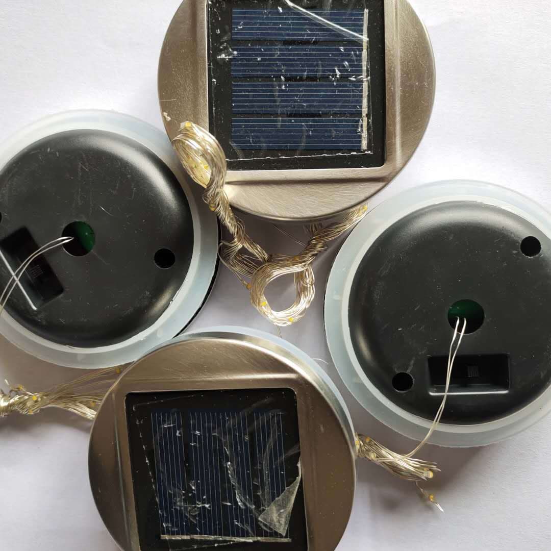 Solar Crack Bottle Outdoor Waterproof Garden Hanging Lamp Wall Lamp Balcony Decorative Lamp Cover