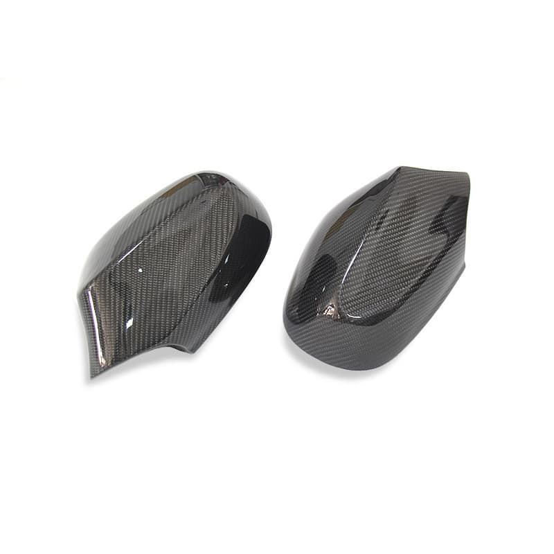 For BMW E87 Facelift Replacement Mirror Cover Carbon Fiber Rear View Mirror Shell Cover