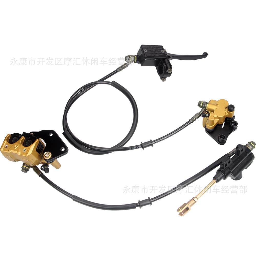 Off-road motorcycle parts 50-125cc CRF50 XR front and rear brake upper and lower pumps, calipers, disc brake assembly